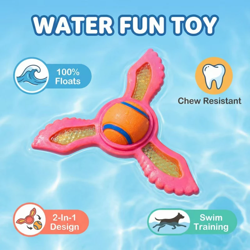Disque volant interactif pour  - Flying Disc Dog Training Toy avis et prix