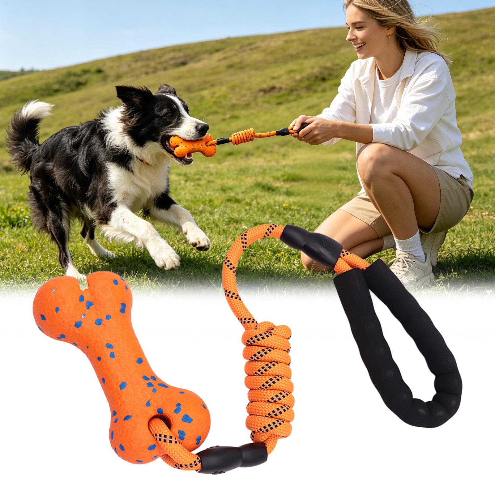 Jouet en corde pour chien, os  - Dog Rope Toy Aggressive Chewers avis et prix